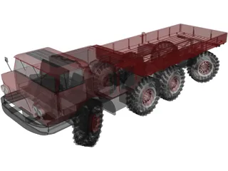 Zil 135LM 3D Model