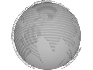 Globe 3D Model