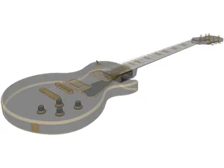 Electric Guitar 3D Model