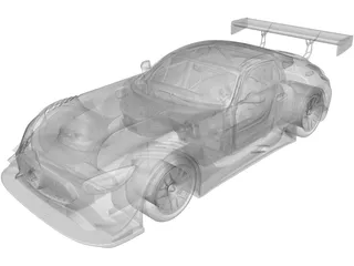 Mercedes-AMG GT3 3D Model