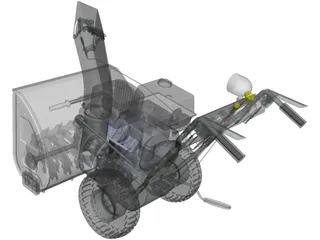 Snowblower 3D Model