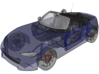 Mazda Miata (2016) 3D Model