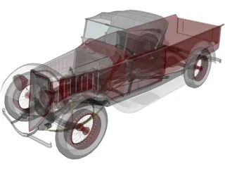 Ford Pickup 3D Model