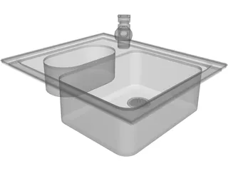 Wash Basin 3D Model