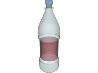 Water Bottle 3D Model