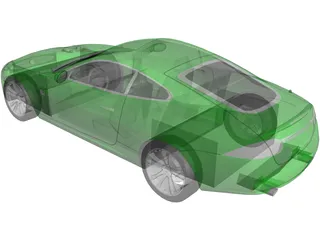 Jaguar XK 3D Model