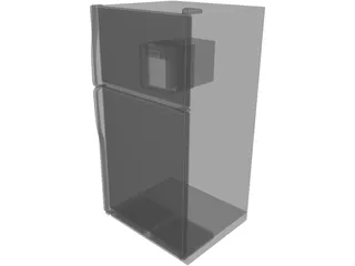 Refrigerator GE 3D Model