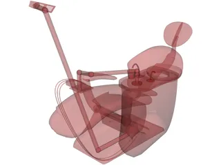 Dental Chair 3D Model