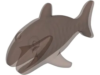 Chocolate Fish 3D Model