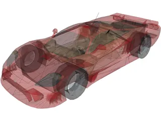 Saleen S7 3D Model