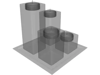 Candlestick 3D Model