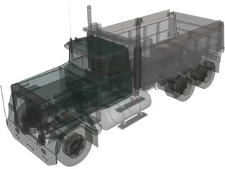 Mack Dumpster 3D Model