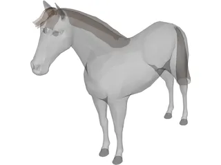 Horse 3D Model