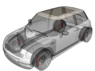 Mini Cooper [Tuned] 3D Model