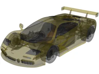 McLaren F1 LM 3D Model