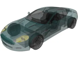 Aston Martin DB9 3D Model