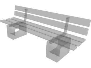 Outdoor Seat 3D Model