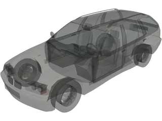 BMW 325i Touring (1995) 3D Model