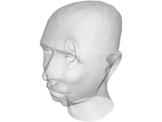 Head Johnie 3D Model