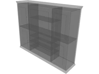 Entertainment Center 3D Model