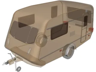 Caravan 3D Model