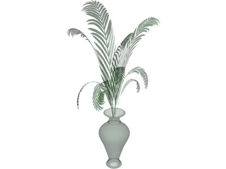 Plant In Vase 3D Model