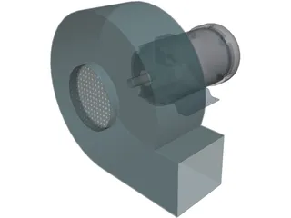 18 inch Blower 3D Model