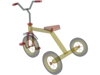 Bike Child 3D Model