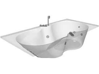 Bathtub Apollonia 3D Model