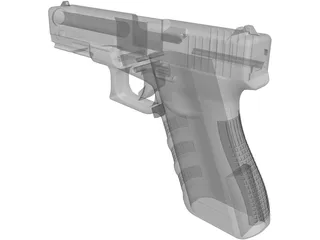 Glock 21 3D Model