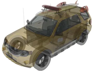 Ford Lifeguard Explorer 3D Model