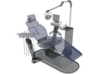 Dentist Chair 3D Model