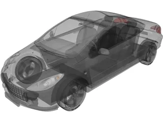 Peugeot 307 CC 3D Model