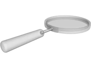 Magnifying Glass 3D Model