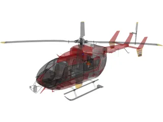 Eurocopter EC145 3D Model