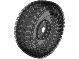 Maxxis Offroad Tire 3D Model