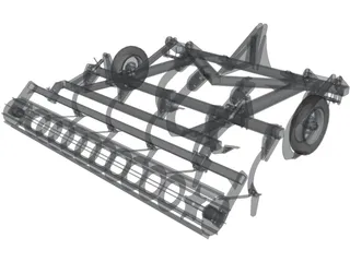 Cultivator Subsoiler 3D Model