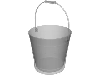 Water Bucket 3D Model