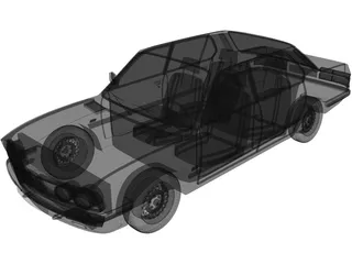 BMW 5-series E28 (1985) 3D Model