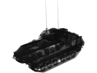 M2 Bradley 3D Model