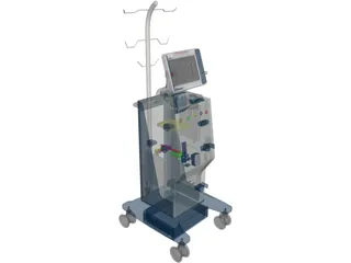 Blood Fresh Equipment 3D Model