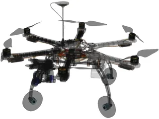 Condor Drone 3D Model