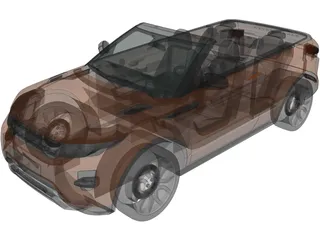 Land Rover Evoque Cabriolet 3D Model