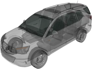 SsangYong Stavic 3D Model