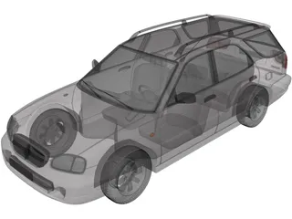 Suzuki Baleno Kombi (1999) 3D Model