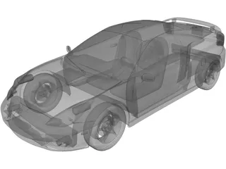 Toyota Celica GTS (2005) 3D Model