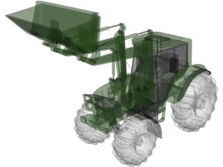 Front Loader 3D Model