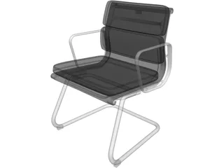 Business Class Chair 3D Model