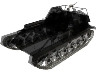 Su-76M 3D Model