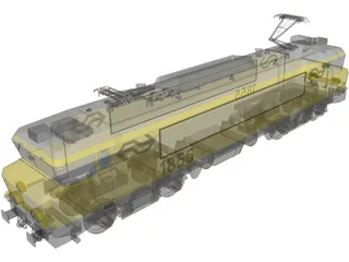 Dutch Train 3D Model